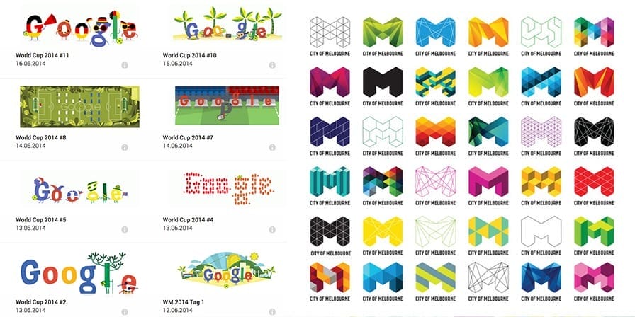 Sự đa dạng của thương hiệu 2 FreshBrand SU LINH HOAT CUA LOGO THIET KE LOGO freshbrand