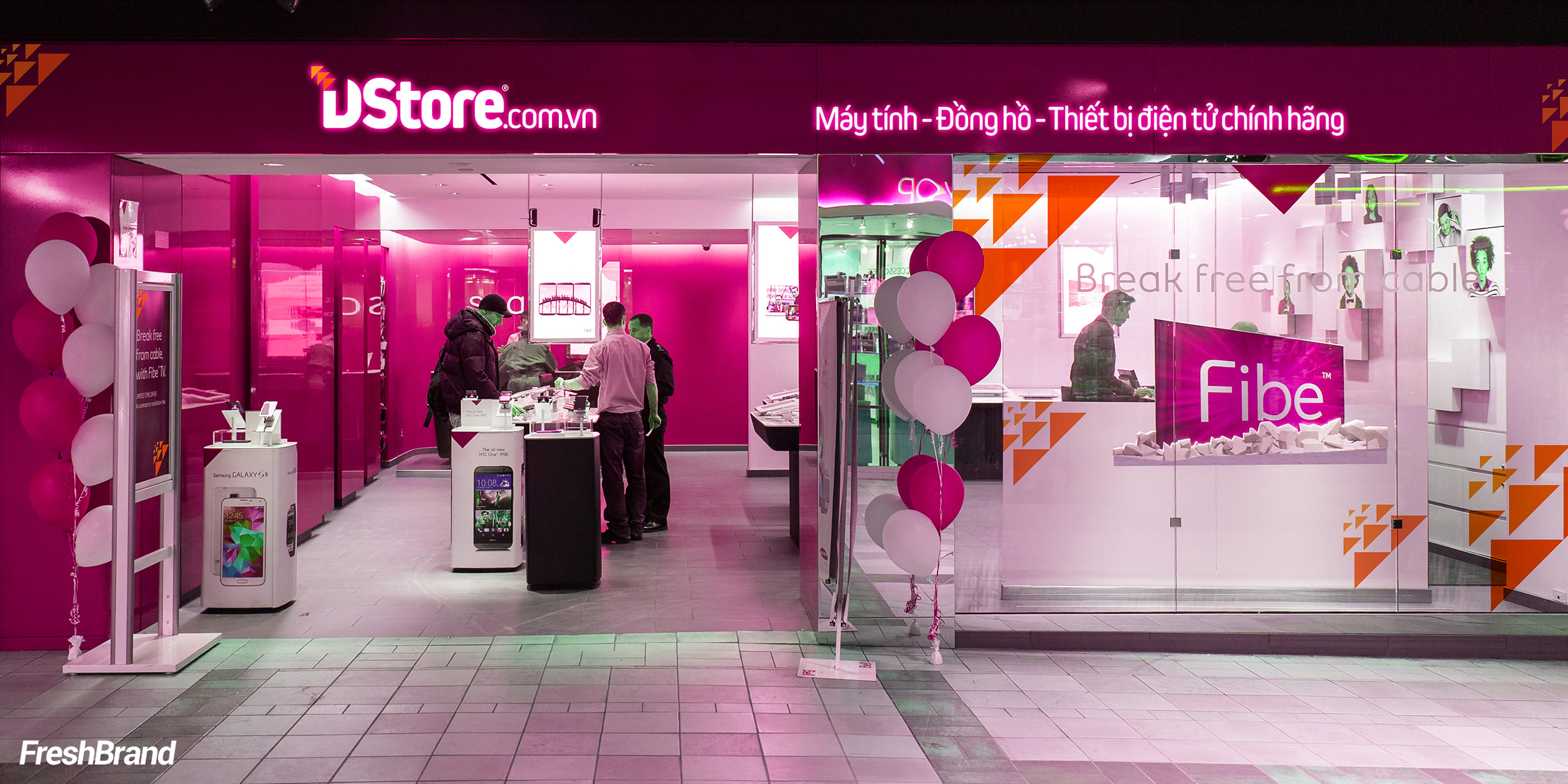 thiết kế logo chuỗi cửa hàng công nghệ dstore
