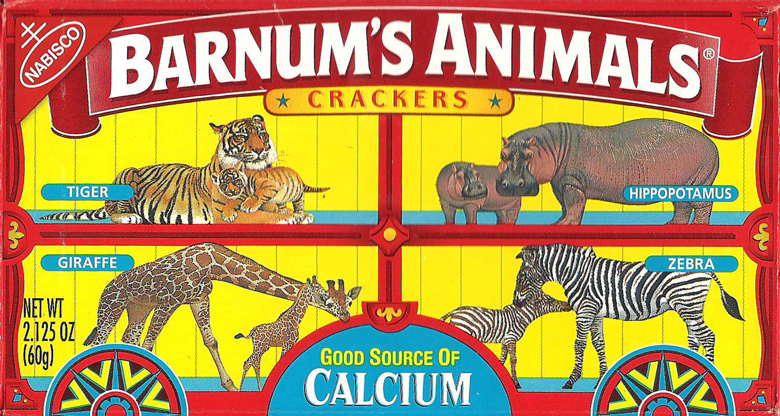 Bào bì sản phẩm Barnum's Animals