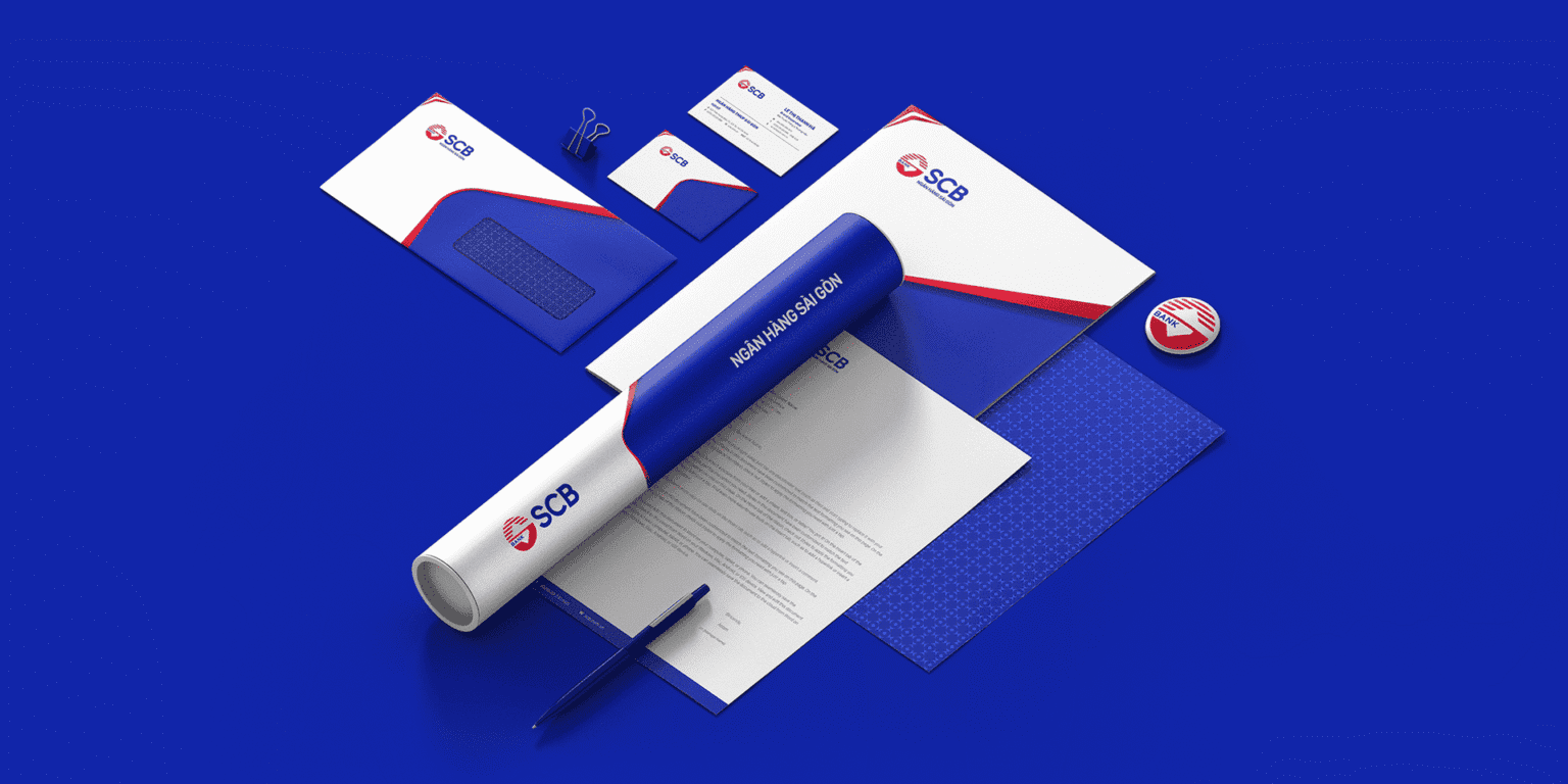 SCB office stationery set