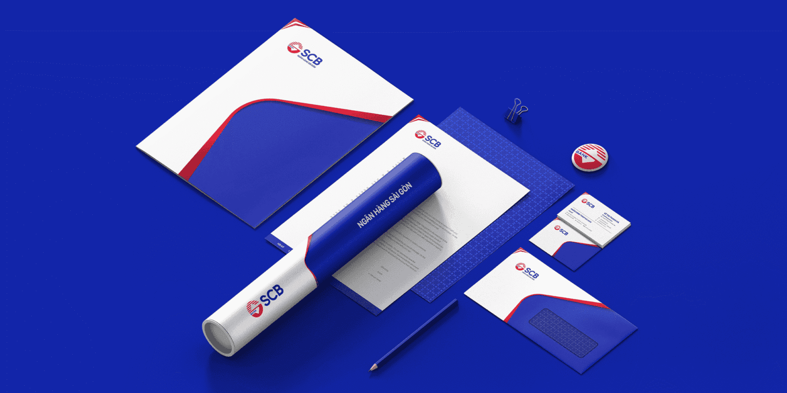 SCB office stationery set