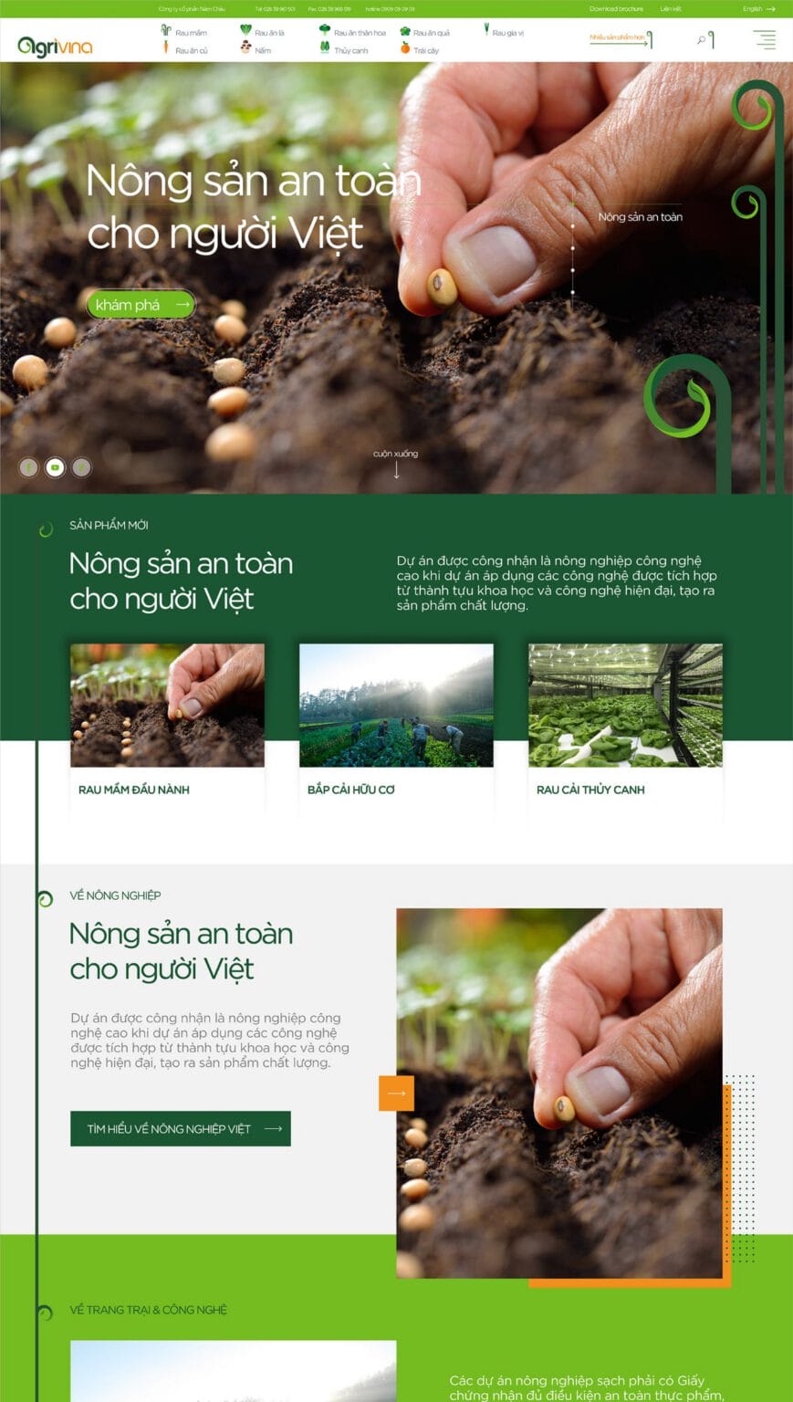 Agrivina website