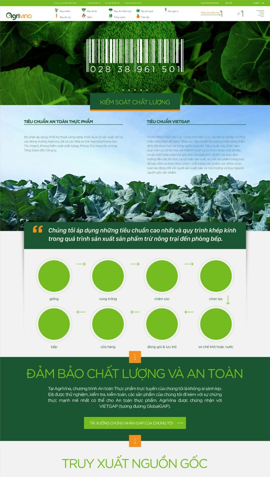 Agrivina website