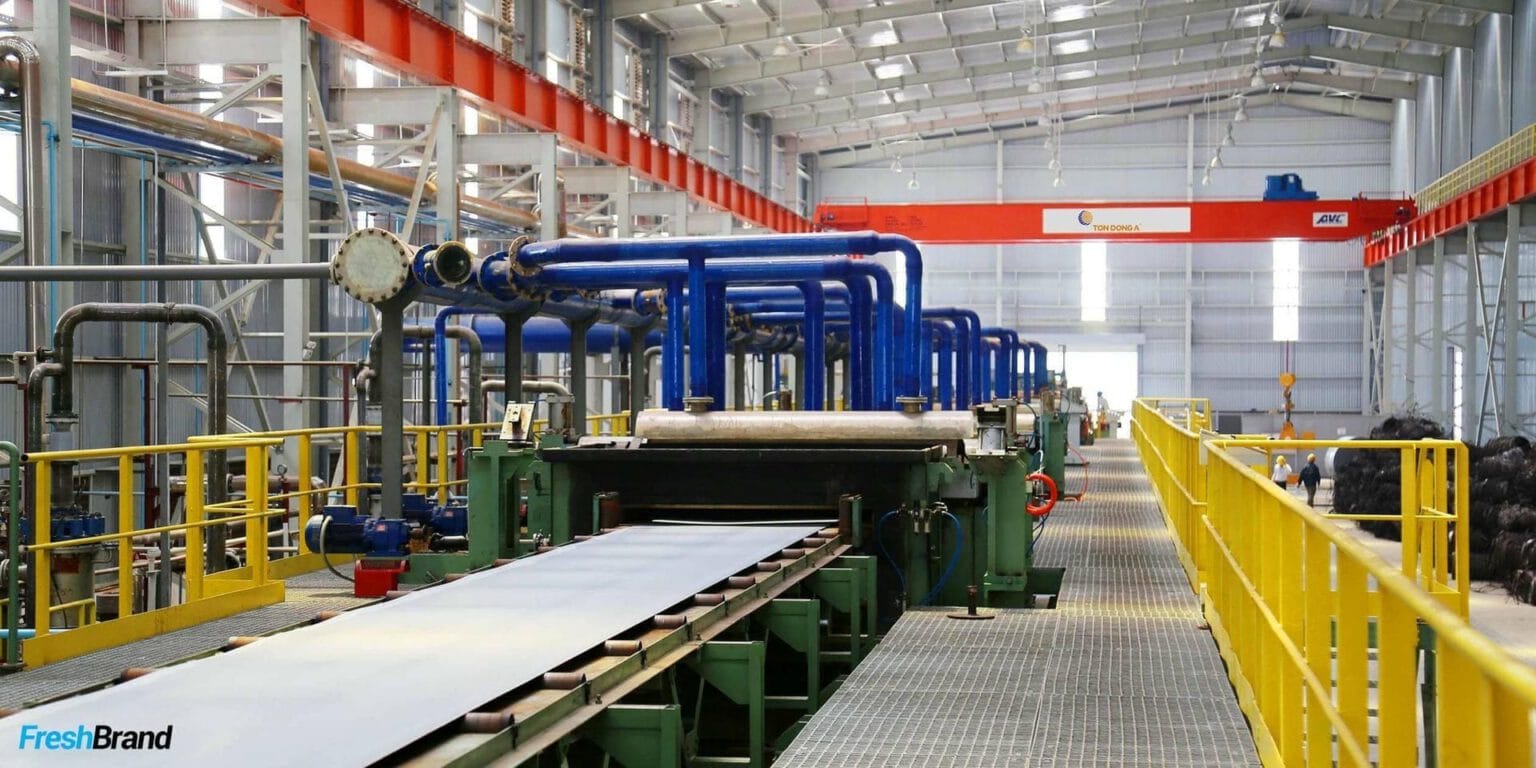 Sheet processing line