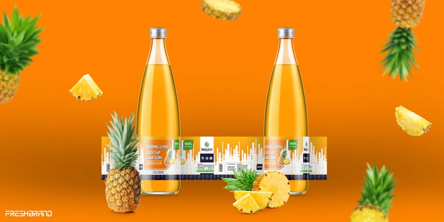 Lasuco liquid sugar, pineapple