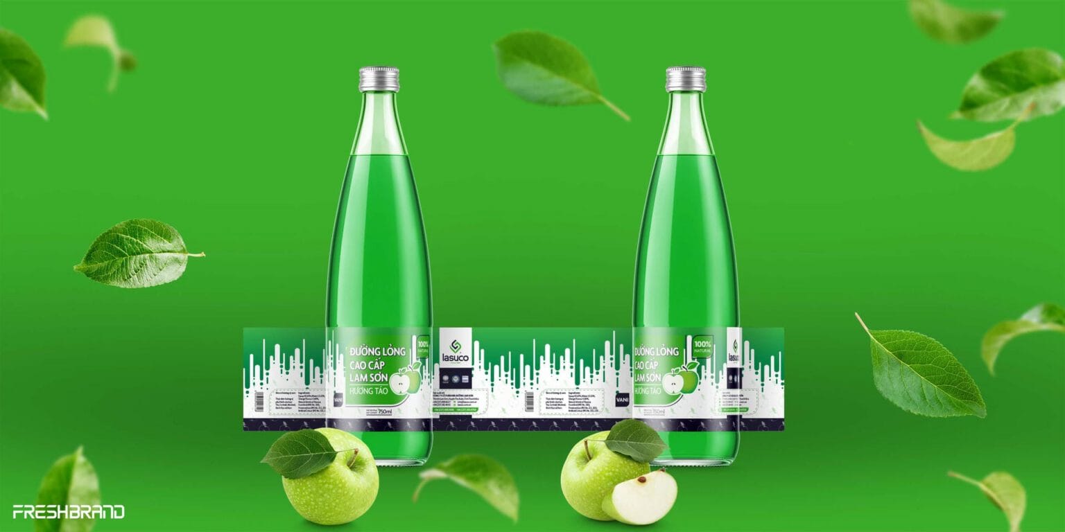 Lasuco liquid sugar, apple