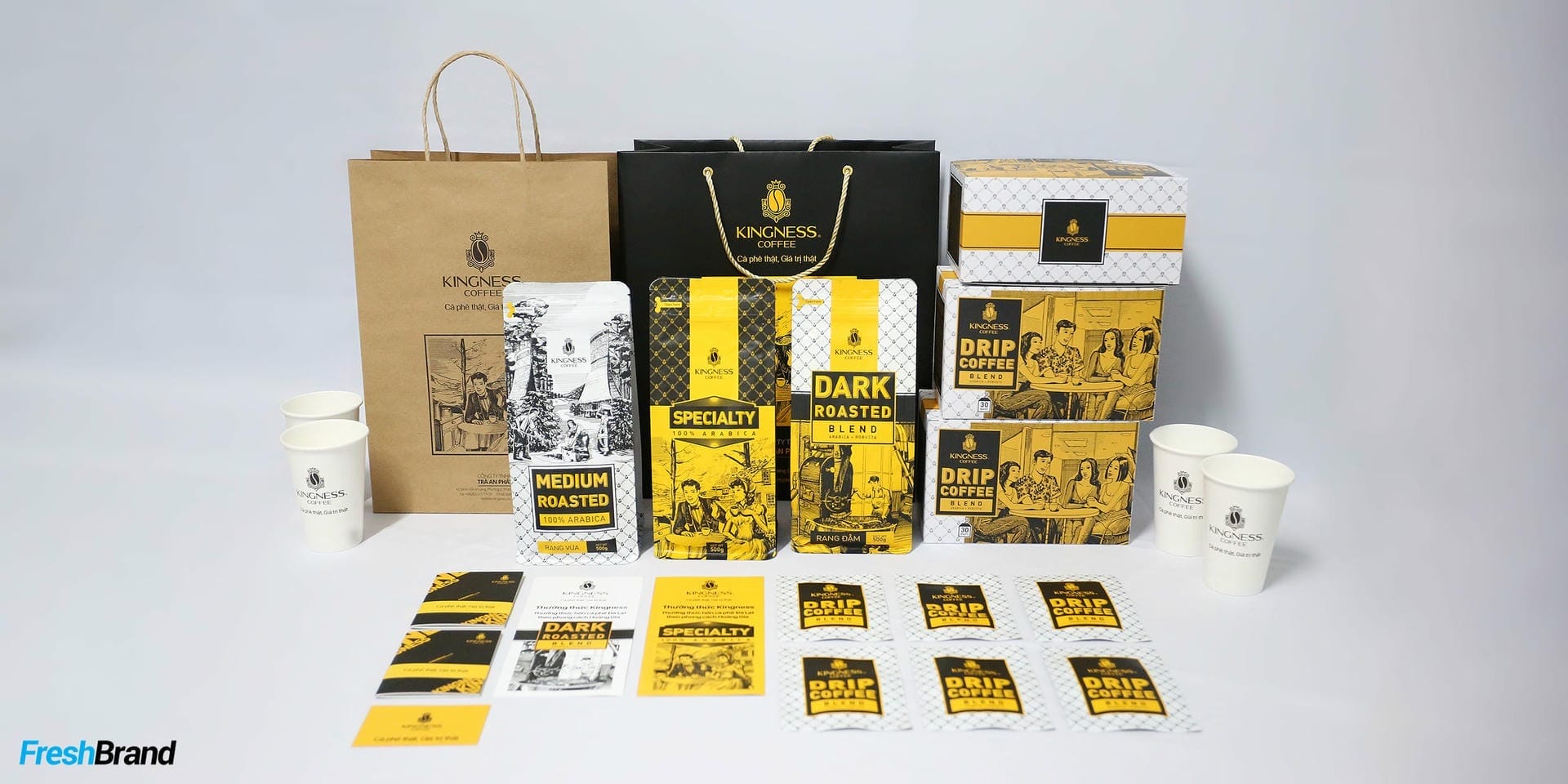 freshbrand.vn tu van chien luoc bao bi ca phe coffee packaging nhan hieu coffee kingness.vn 1 3