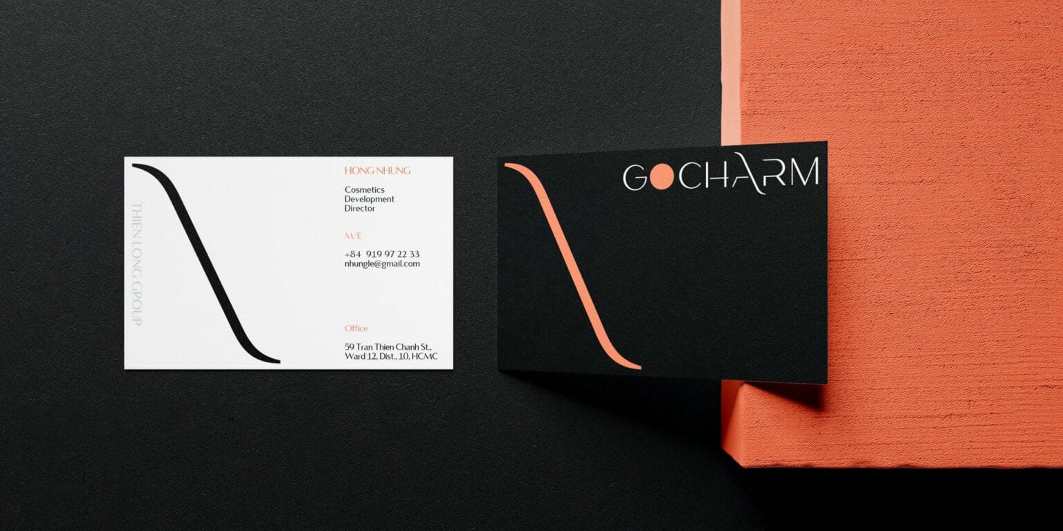 GOCHARM brand identity