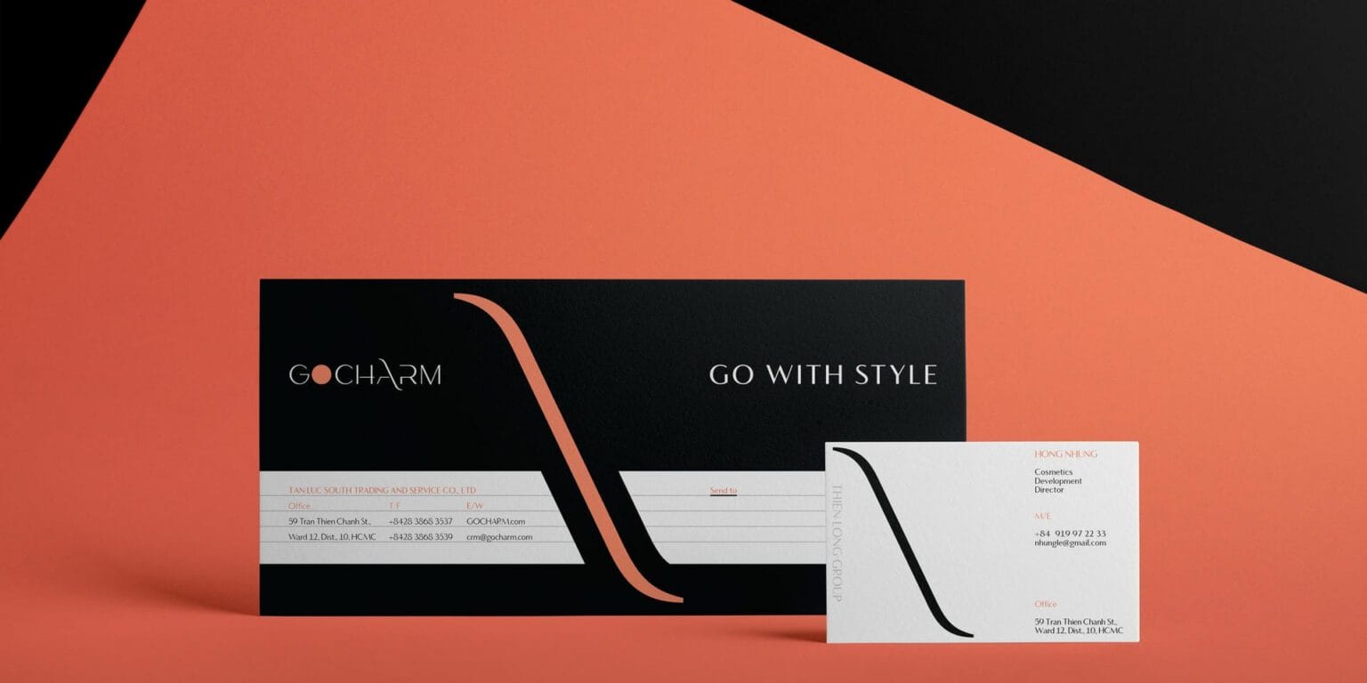 GOCHARM brand identity