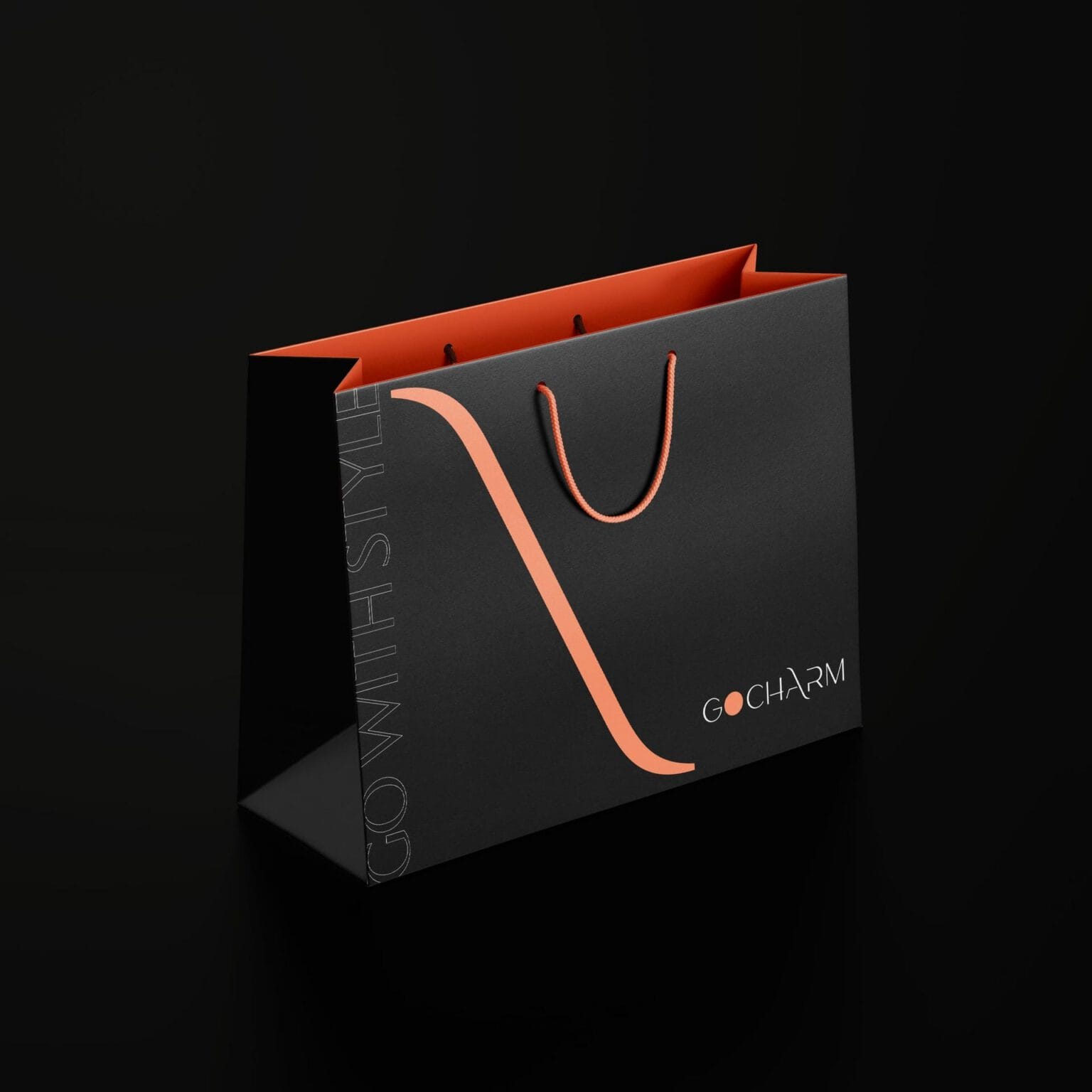 GOCHARM brand identity
