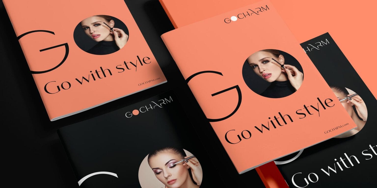 GOCHARM brand identity