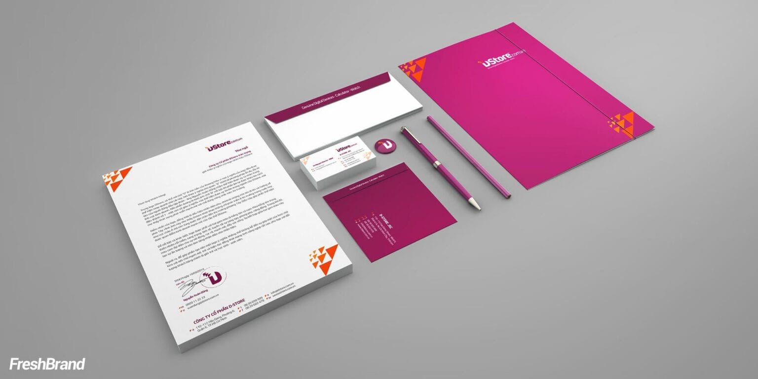 Dstore brand identity