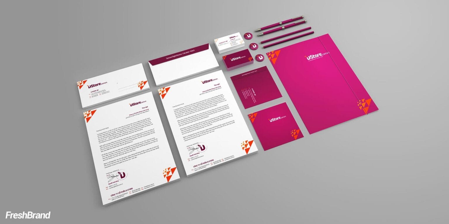 Dstore brand identity
