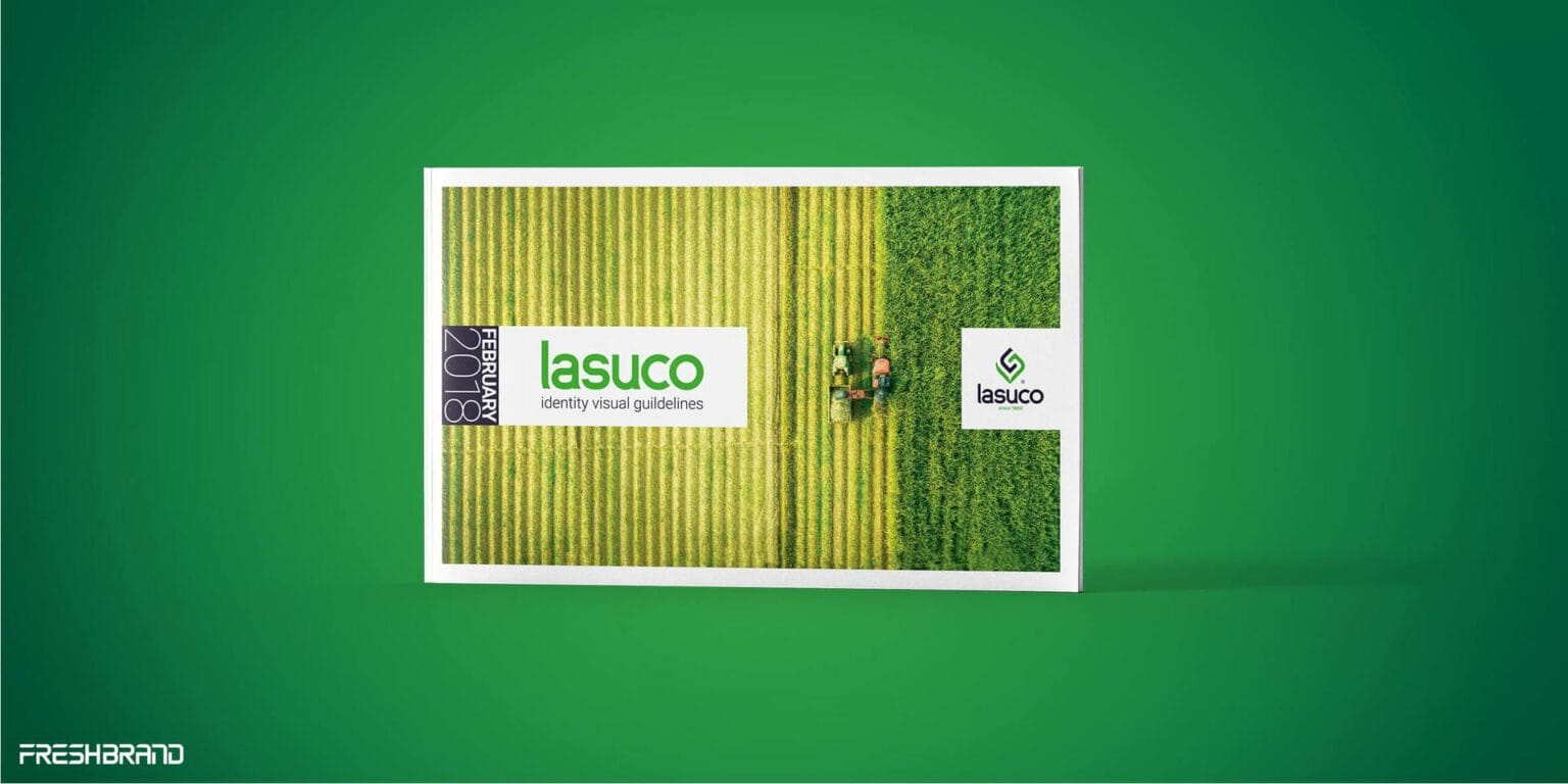 Lasuco Brand Guidelines, cover page