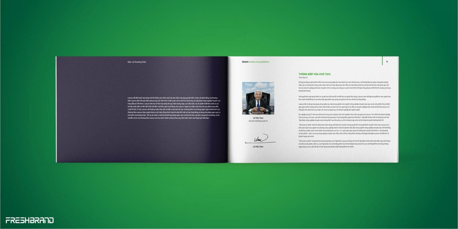 Lasuco Brand Guidelines, opening letter