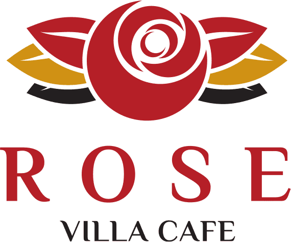 logo rose villa cafe