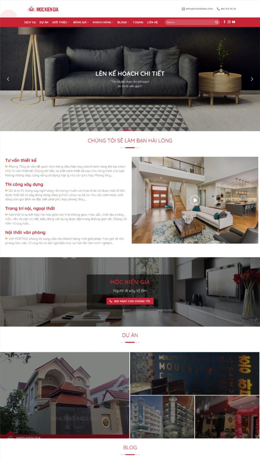 Moc Kien Gia website