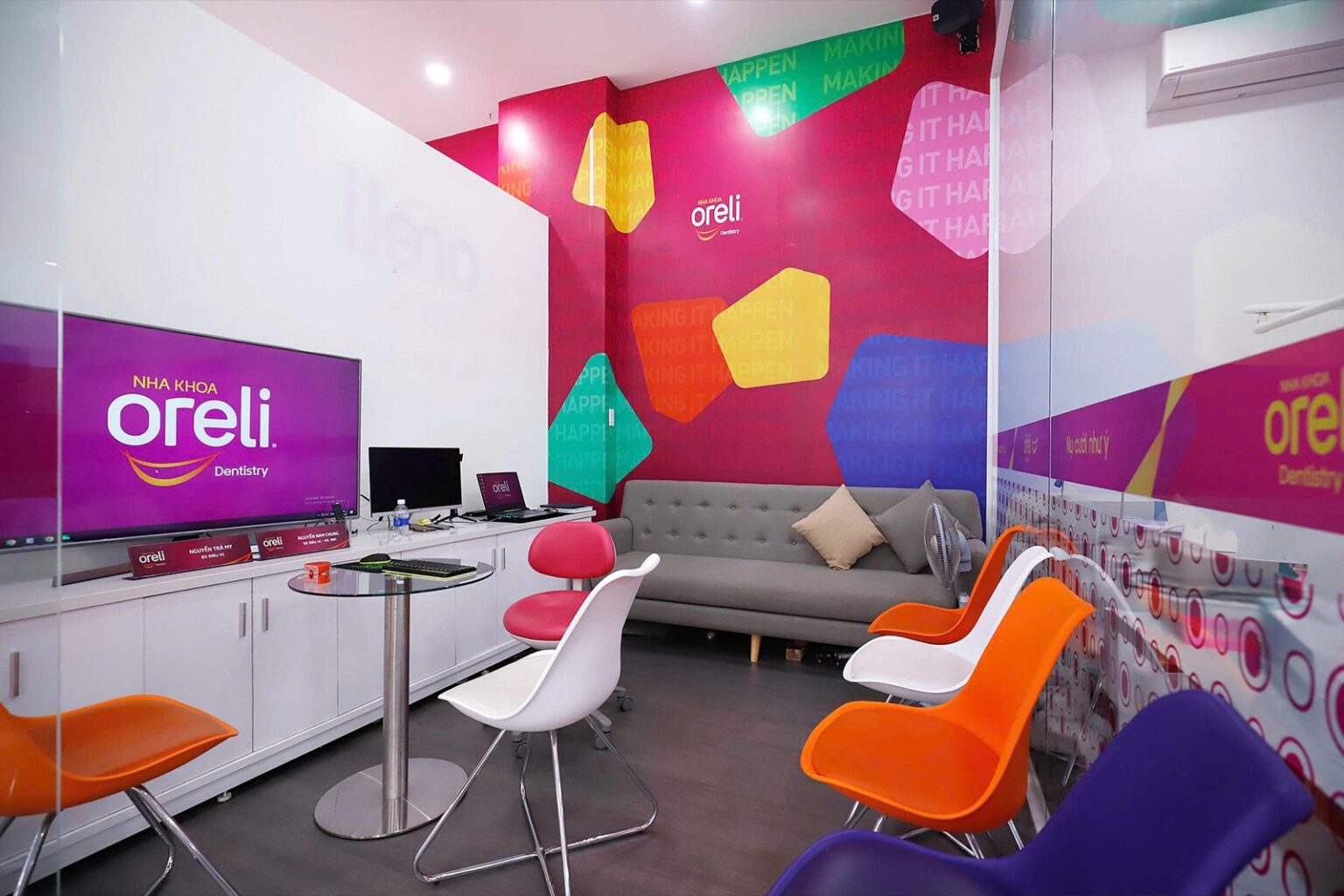 The consultation area