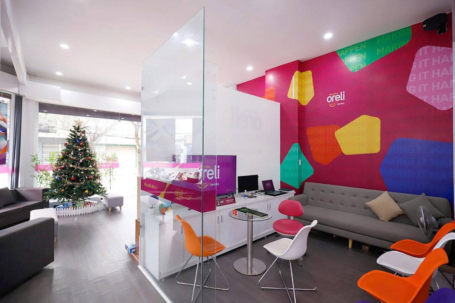 The consultation area