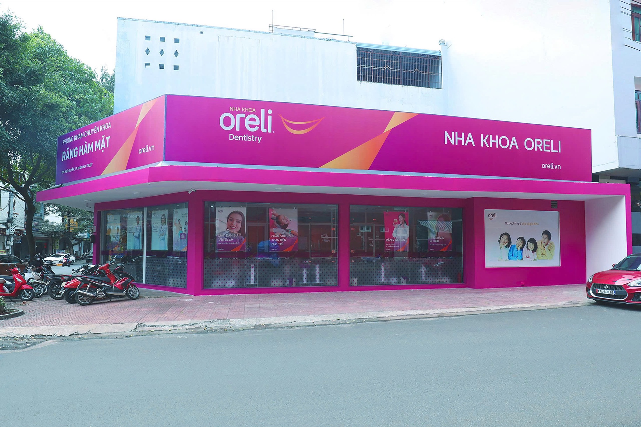 The front of Oreli Dental Clinic