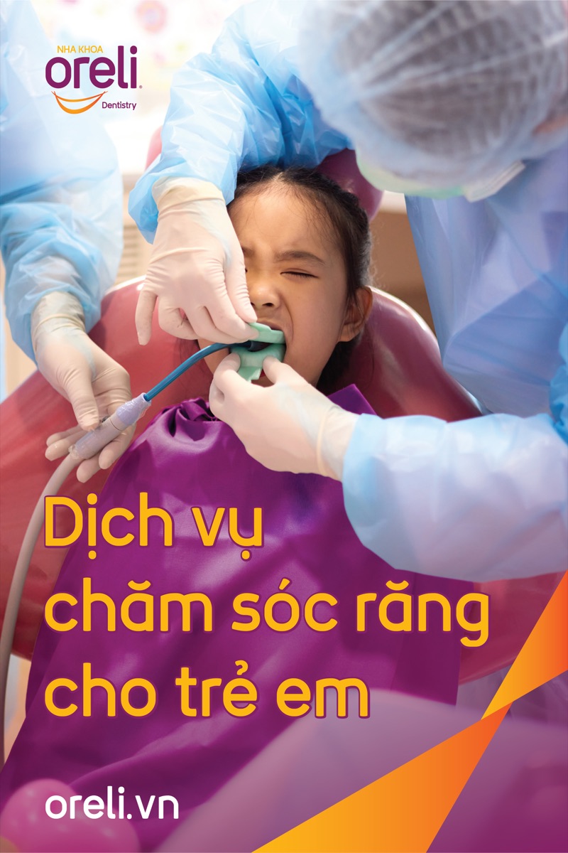 Poster for children’s dental care