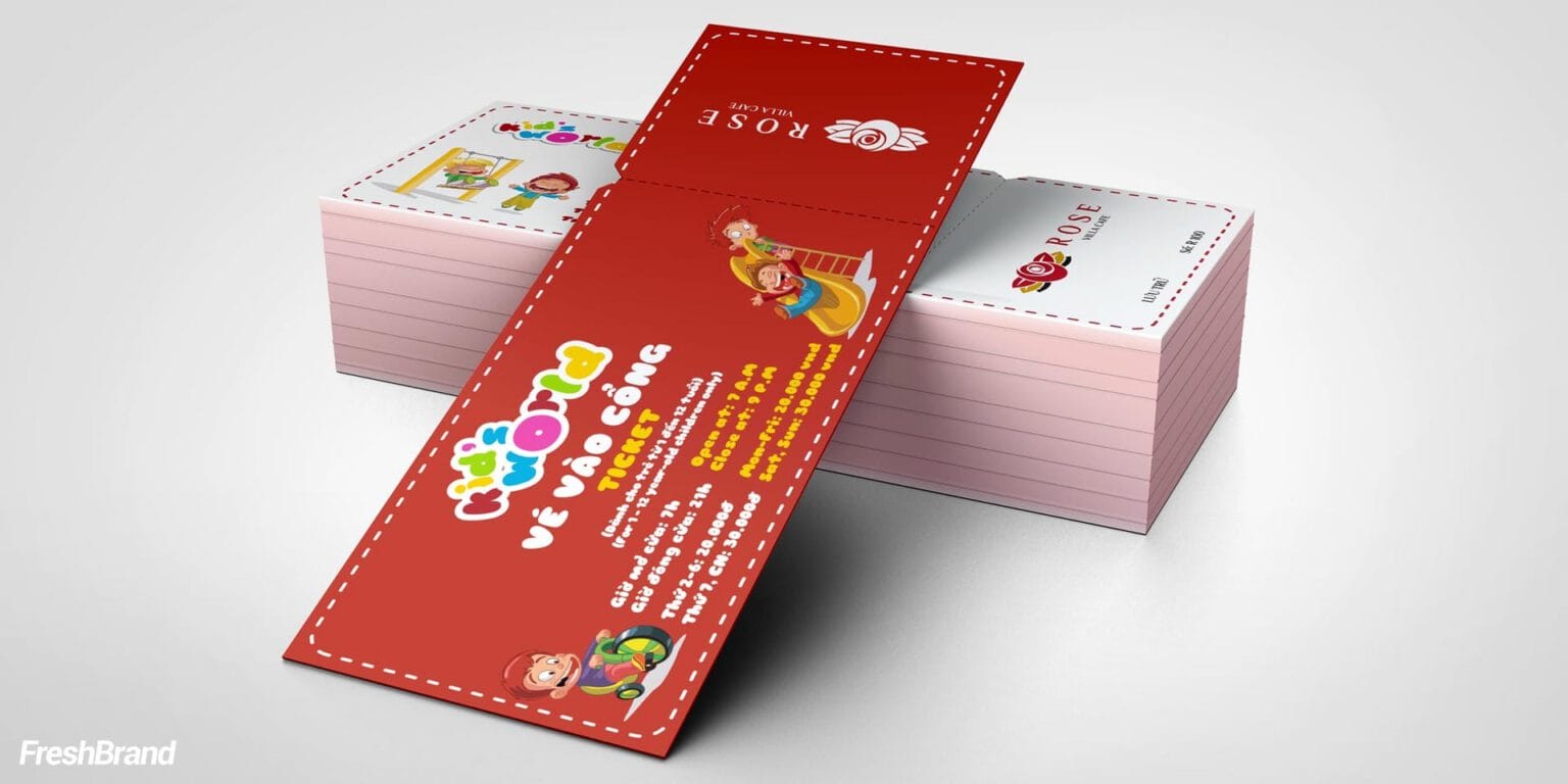 Rose Villa Cafe brand identity