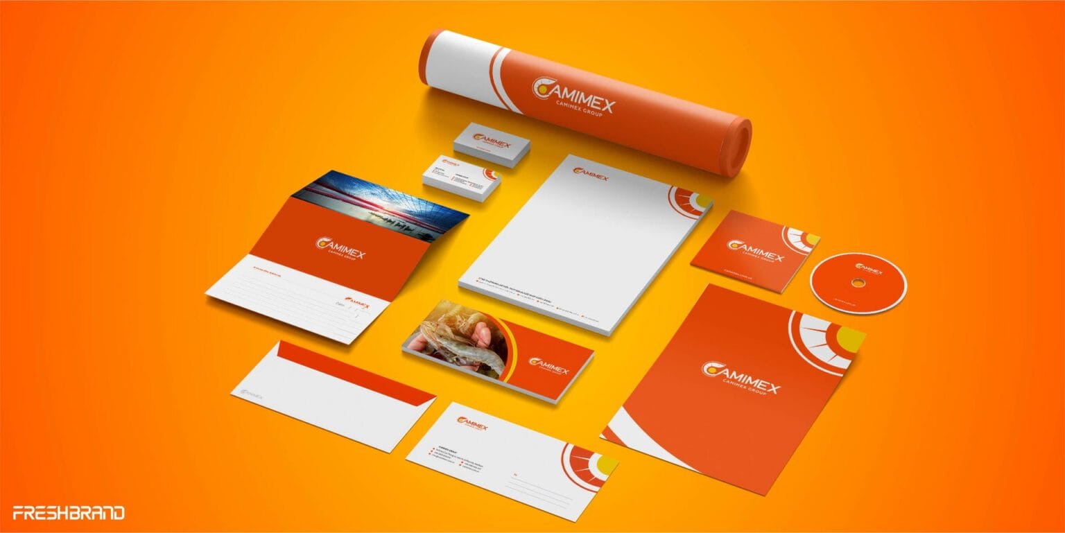 Bộ ấn phẩm nhận diện CAMIMEX Group