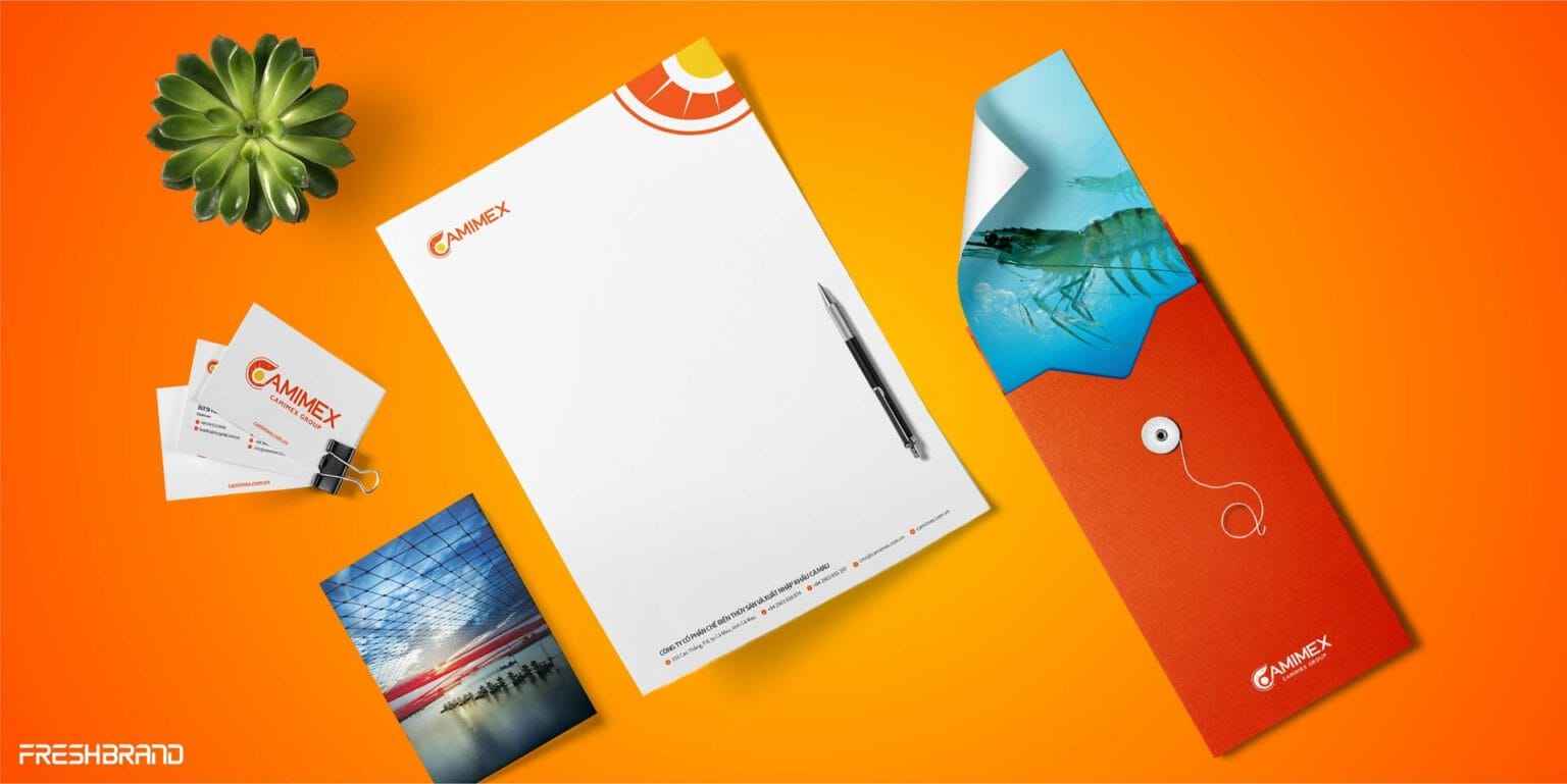 CAMIMEX letterhead, envelope and business cards