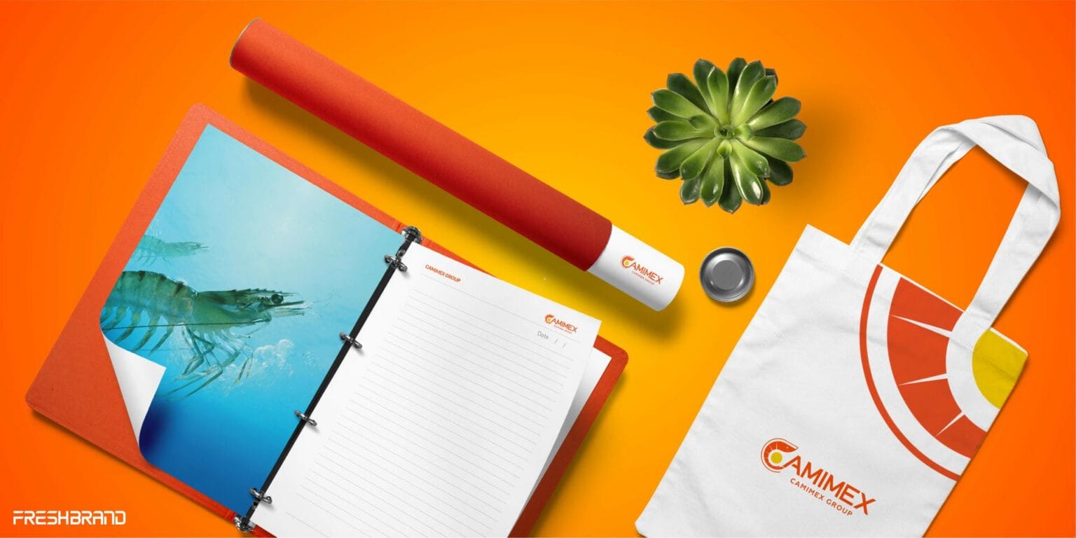 CAMIMEX folder cover, drawing tube and cloth bag