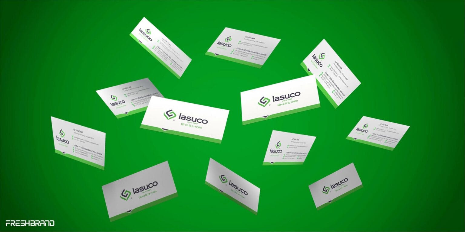 Lasuco business card