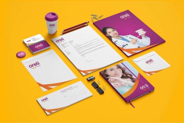thiet ke nhan dien thuong hieu nha khoa oreli freshbrand 7