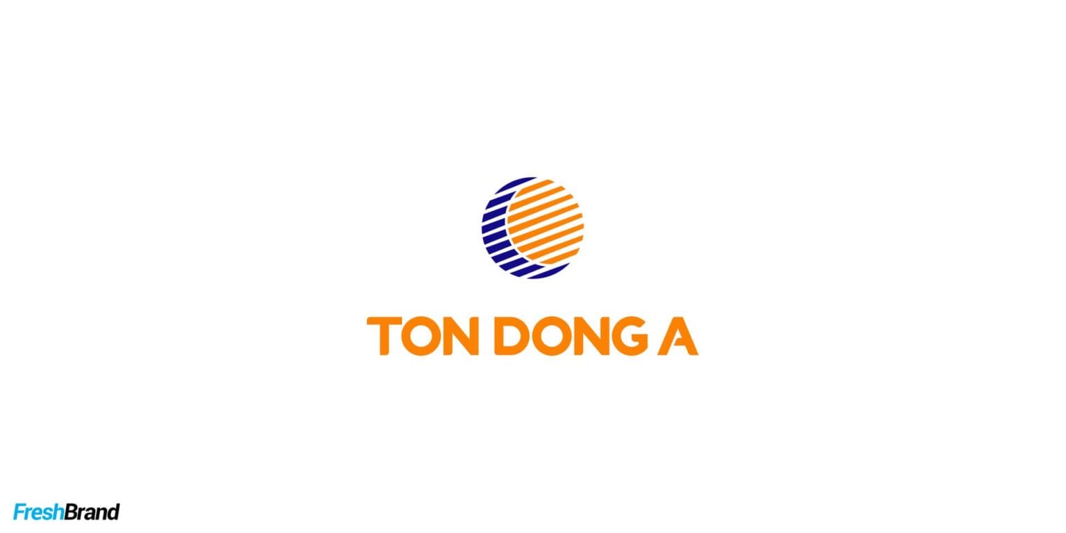TON DONG A logo on white