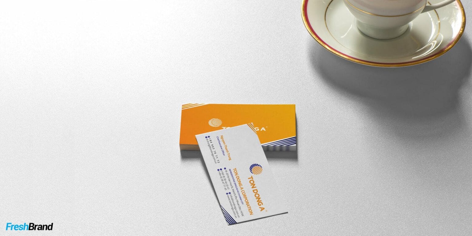 Ton Dong A business cards