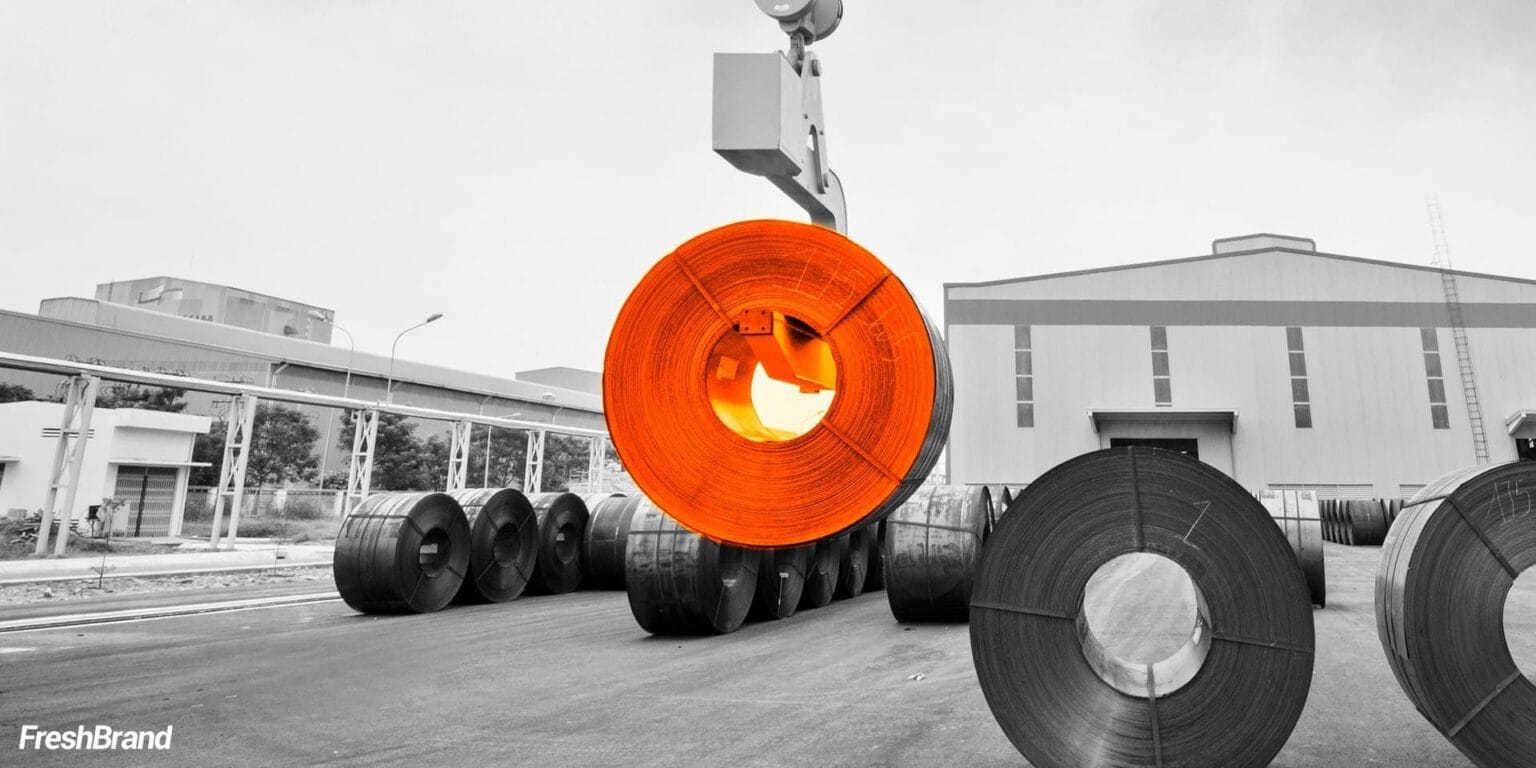 Cuộn tôn và hình tròn của biểu tượng Tôn Đông Á
