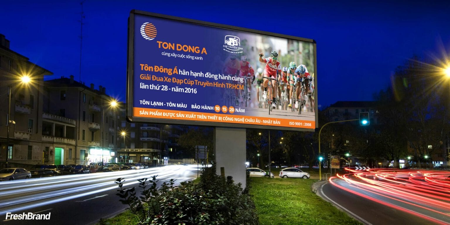 Biển quảng cáo TON DONG A