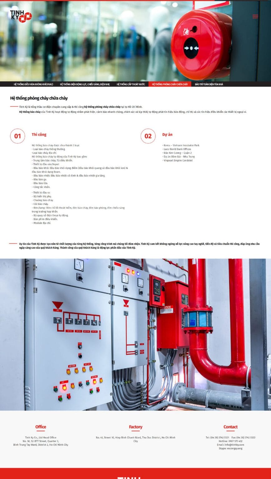 Tinh Ky website