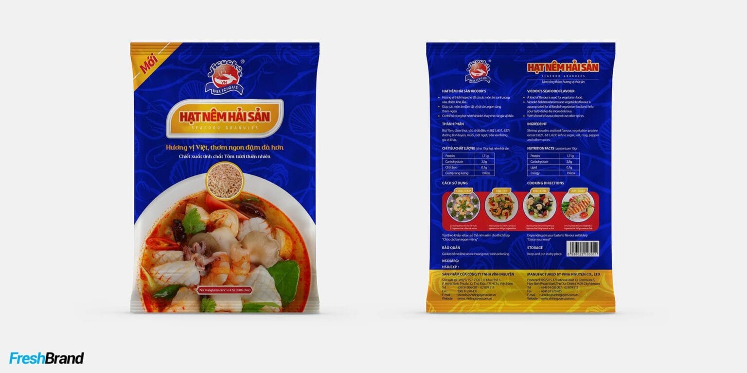Vinh Nguyen packaging
