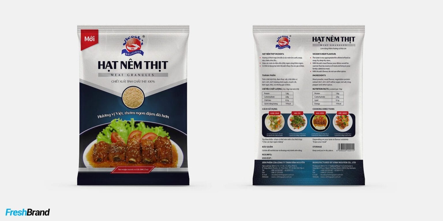 Vinh Nguyen packaging