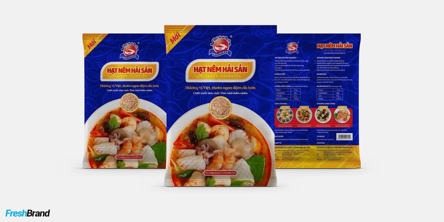 Vinh Nguyen packaging