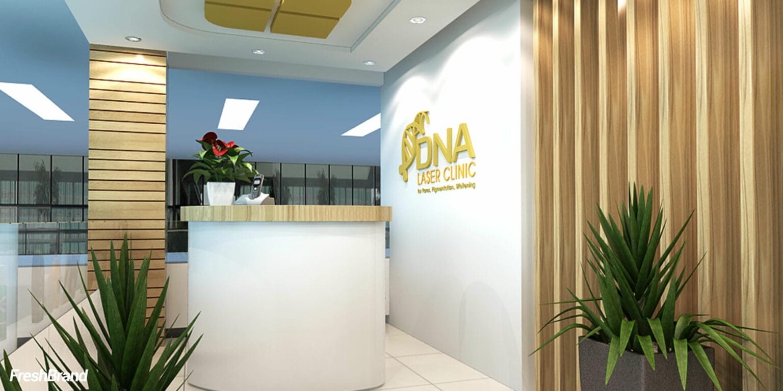 DNA Laser Clinic brand space
