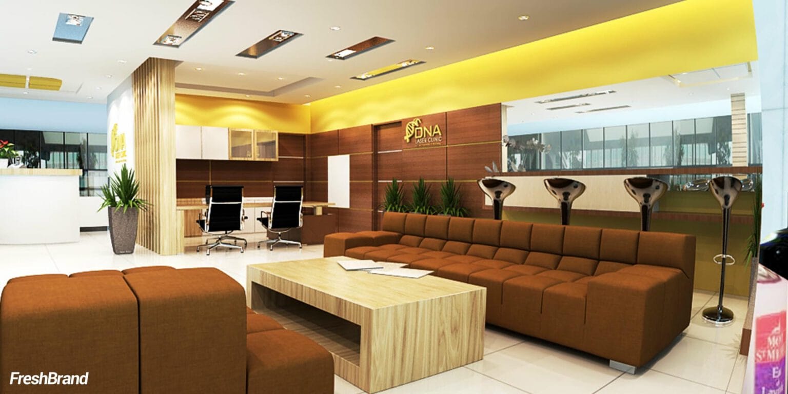 DNA Laser Clinic brand space