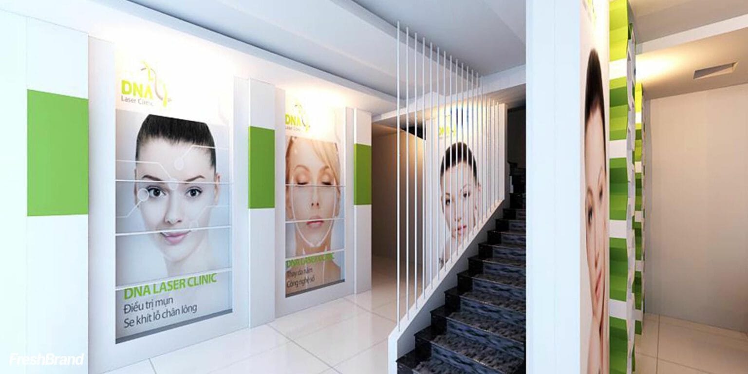 DNA Laser Clinic brand space
