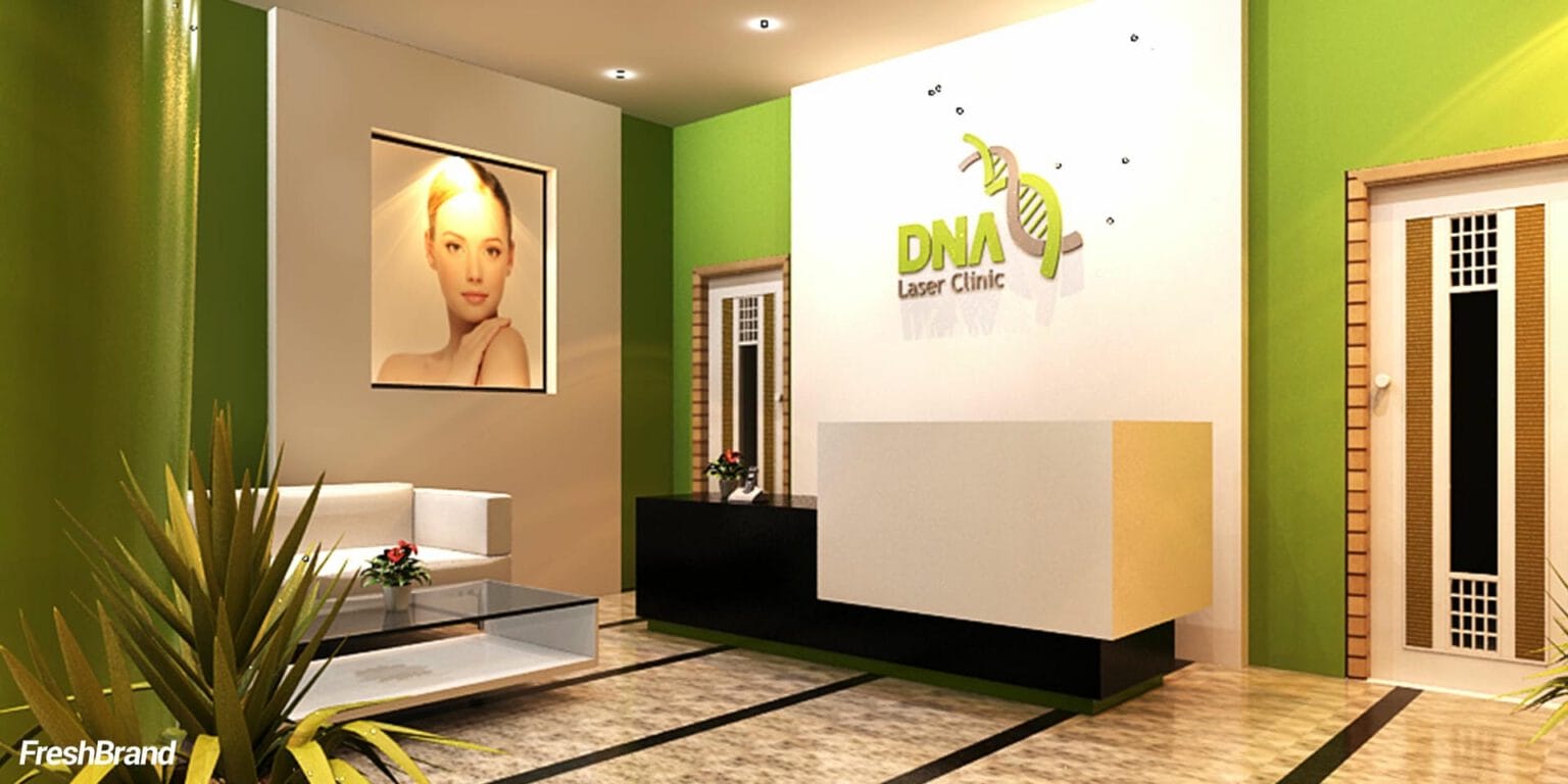DNA Laser Clinic brand space