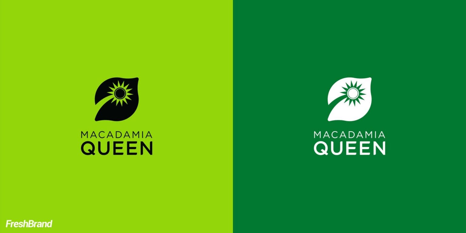 Macadamia Queen brand identity