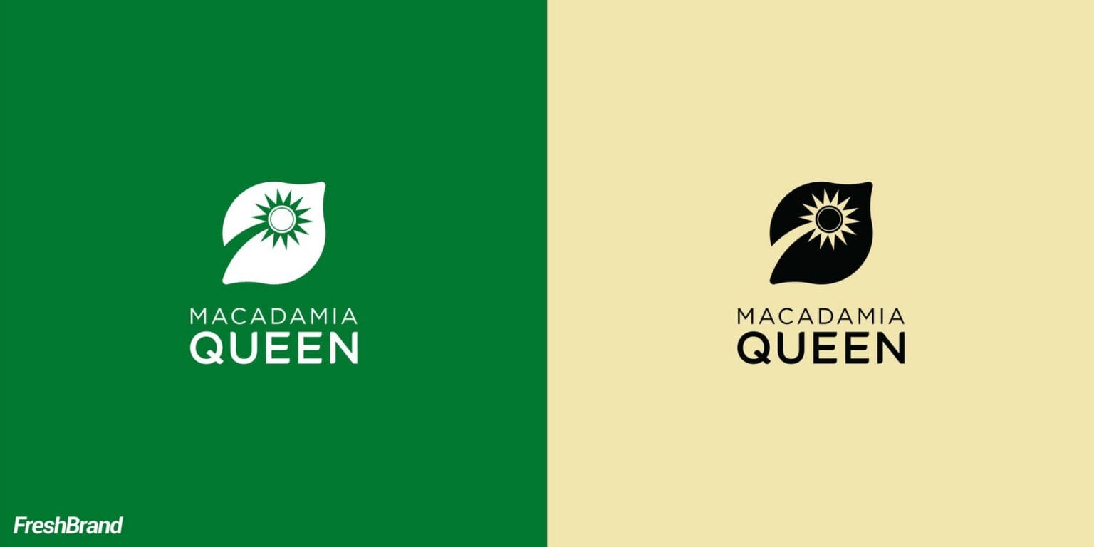 Macadamia Queen brand identity