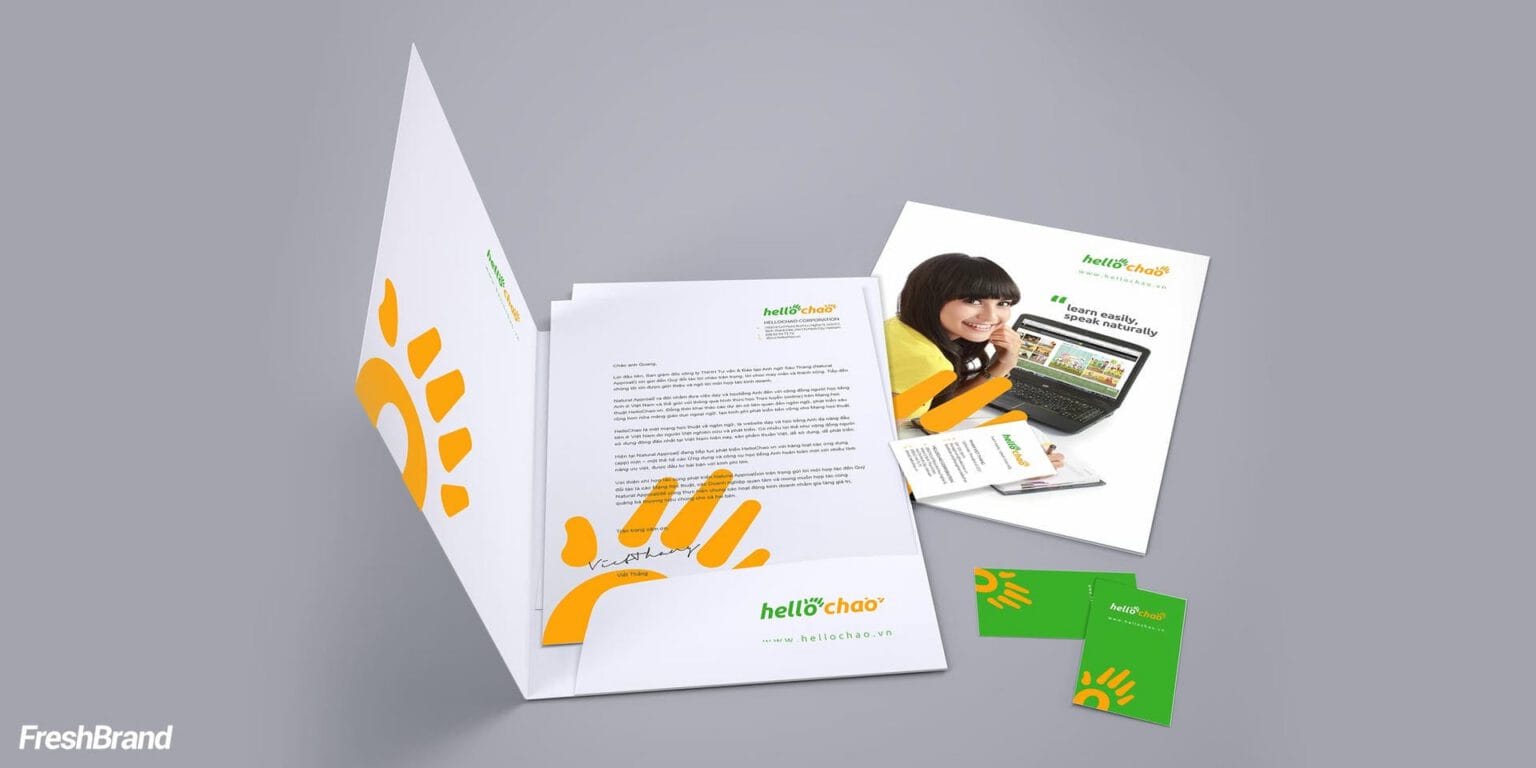 HelloChao brand identity