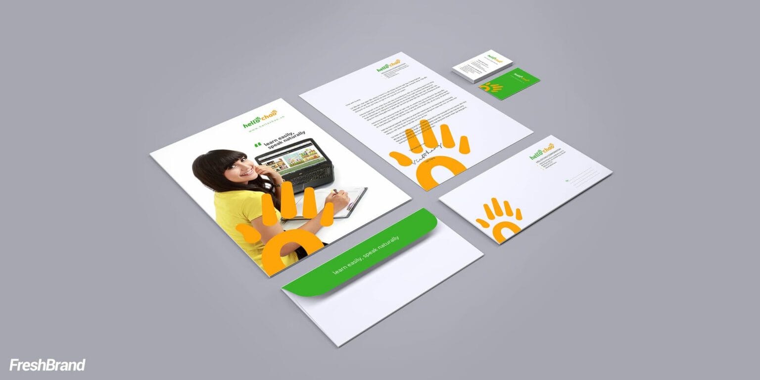 HelloChao brand identity