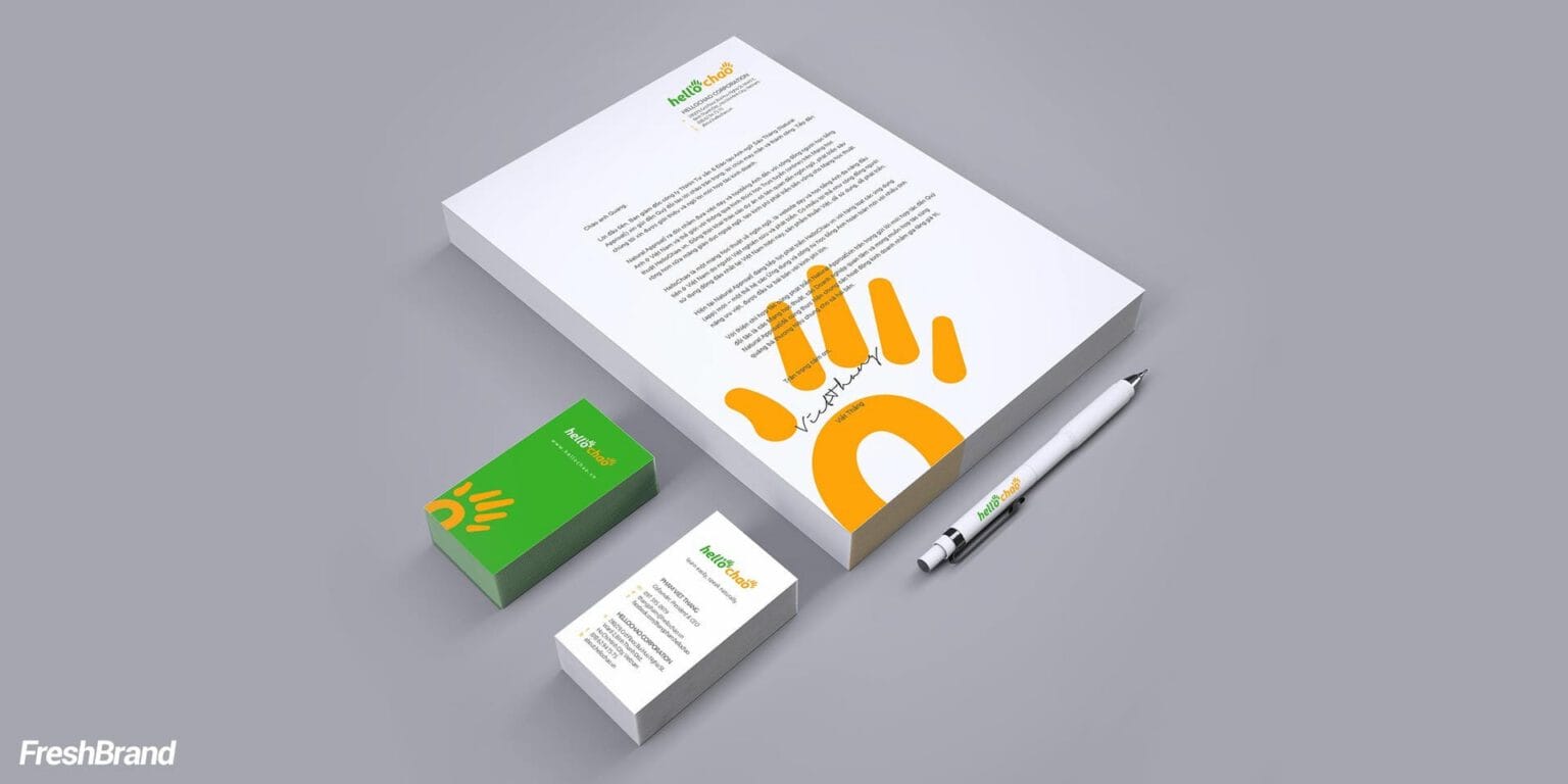 HelloChao brand identity