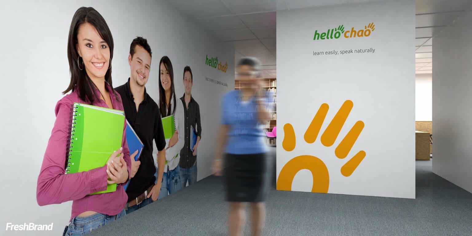 HelloChao brand identity