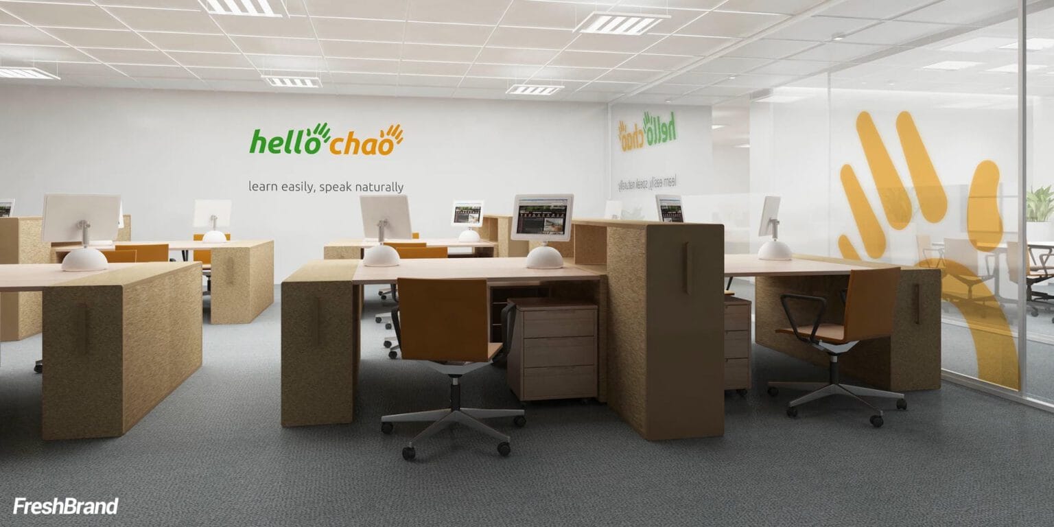 HelloChao brand identity